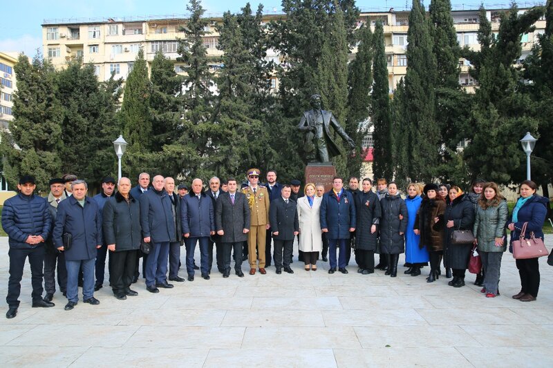 Binəqədi rayonunda Rumıniyanın Milli Mədəniyyət Gününə həsr olunmuş tədbir keçirildi - FOTOLAR