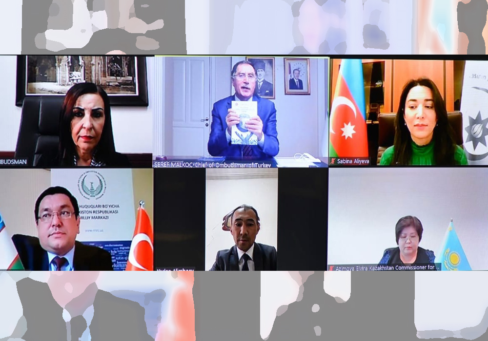 Səbinə Əliyeva Türkdilli Ölkələrin Ombudsmanlarının onlayn görüşündə iştirak edib - FOTO