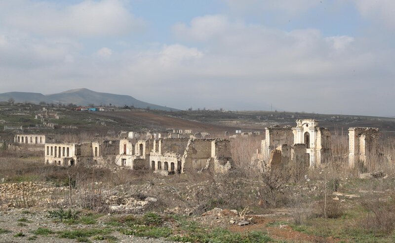 Qazaxıstan Prezidenti Füzuli şəhərinin Baş planı ilə tanış olub - FOTOLAR