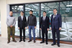 Yaponiya səfiri Neftçala rayonuna səfər edib - FOTO