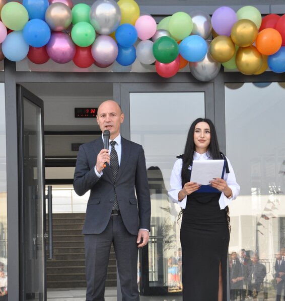 Horovlu kənd məktəbi fəaliyyətə başladı - FOTOLAR