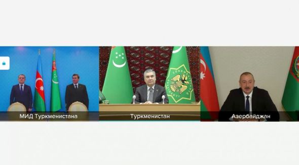 İlham Əliyev Qurbanqulu Berdiməhəmmədovla görüşdü - YENİLƏNİB + FOTO/VİDEO