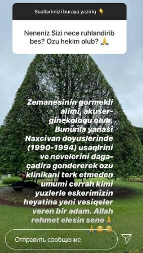 Sevdanın nişanlısının nənəsi tanınmış şəxs imiş... - FOTO