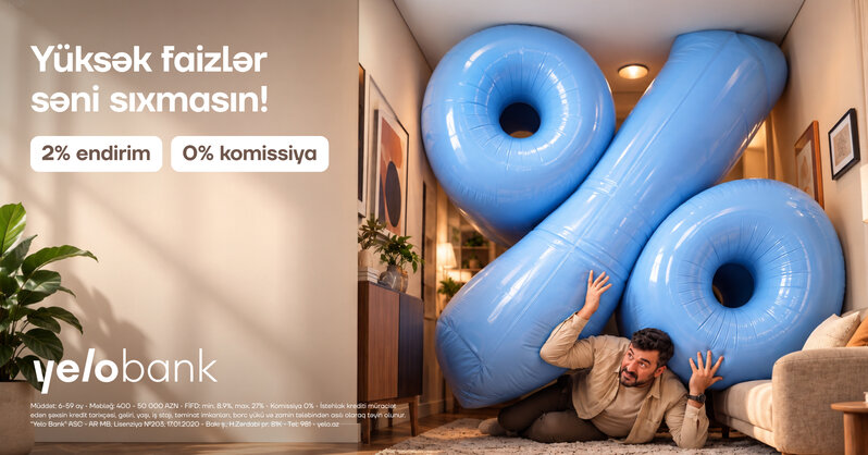 2%-dək endirimlə kreditlərini bir ünvanda cəmlə