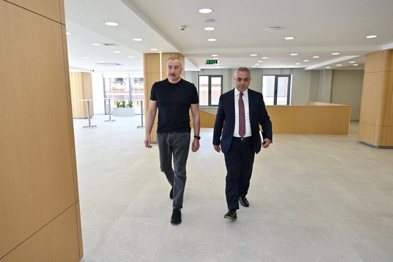 İlham Əliyev Xankəndidə açılışda iştirak etdi - Fotolar