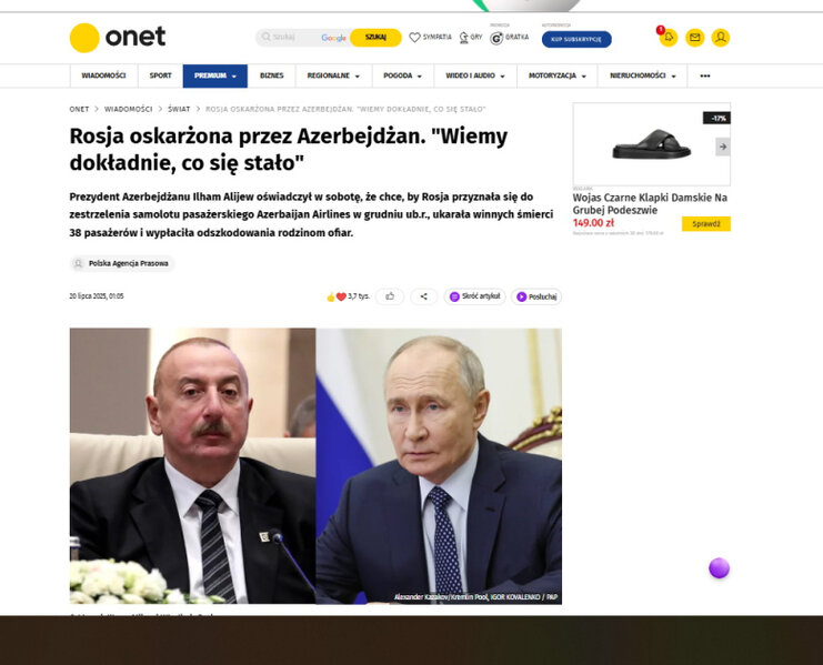 İlham Əliyevin III Qlobal Media Forumunda çıxışı dünya mətbuatının diqqət mərkəzindədir
