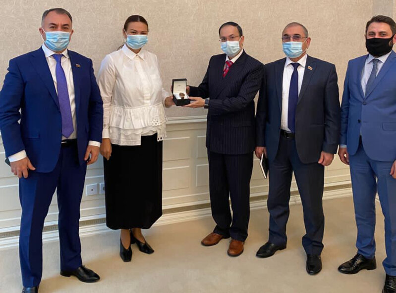Qənirə Paşayeva Pakistanın ölkəmizdəki səfiri Bilal Haye ilə görüşüb - FOTO