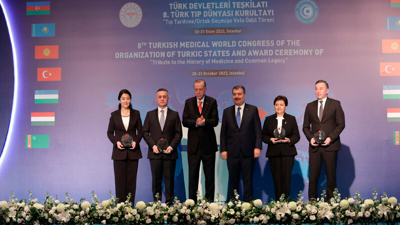 Ərdoğan Teymur Musayevi təltif etdi - FOTO