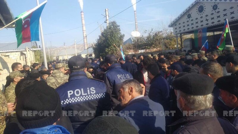 Şəhid Elmin Əlizadənin nəşi ailəsinə təhvil verildi - FOTOLAR