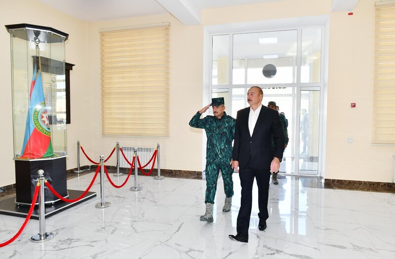 Elçin Quliyev Prezidentə raport verdi - FOTOLAR