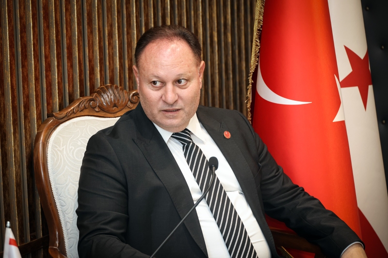 Azərbaycan nümayəndə heyəti Şimali Kiprin rəhbərliyi ilə görüşdü - FOTOLAR