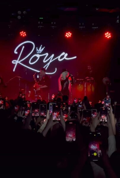 Röyanın izdihamlı konsertindən - FOTOLAR