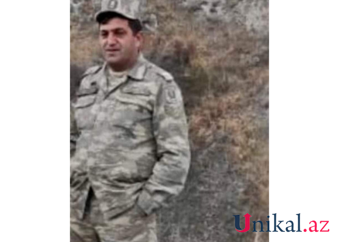 Minaya düşərək şəhid olan hərbçimizin FOTOSU