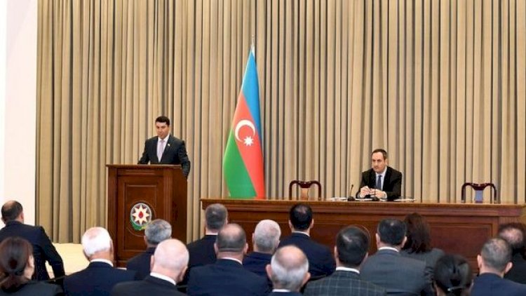 Naxçıvan Ali Məclisinin xüsusi iclası keçirildi, bəyanat qəbul olundu