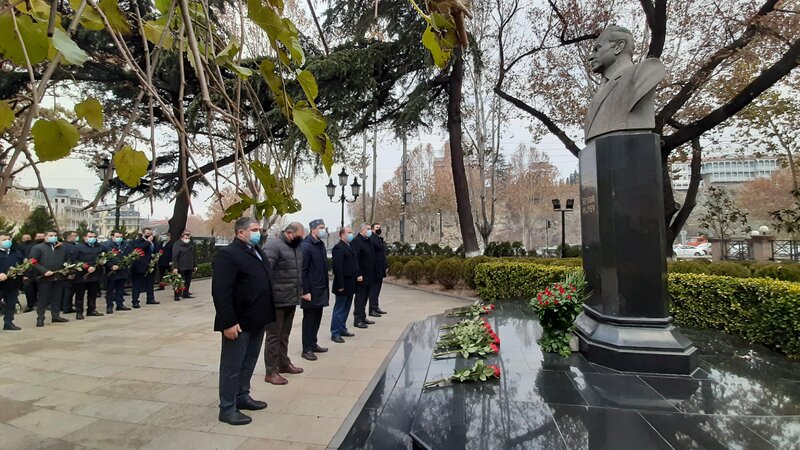 Gürcüstanda ümummilli lider Heydər Əliyevin xatirəsi anılır - FOTO