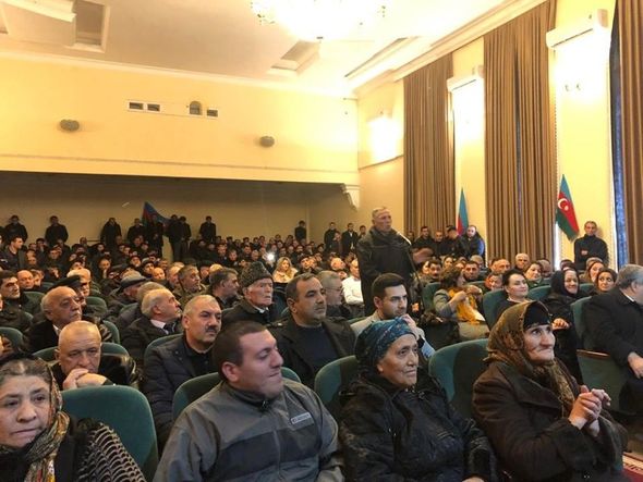 Faiq Kərimovun Qubadlı və Zəngilan seçiciləri ilə görüşündə izdiham yaşandı - FOTO