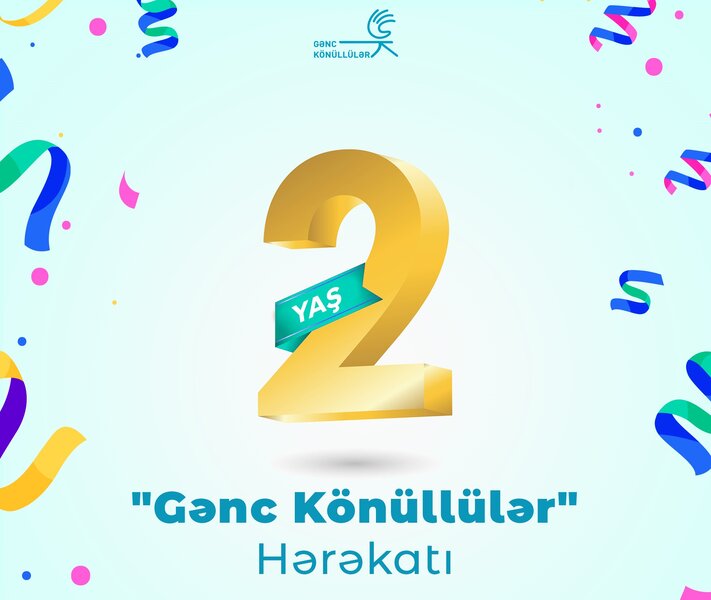 "Gənc Könüllülər" Hərəkatı iki yaşını qeyd edir