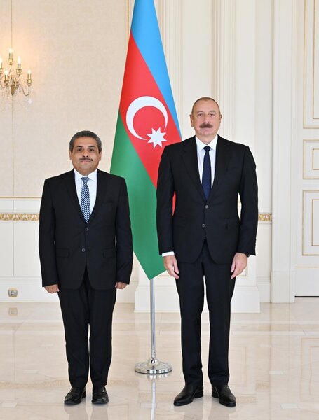 İlham Əliyev Kolumbiyanın yeni səfirinin etimadnaməsini qəbul etdi - FOTOLAR