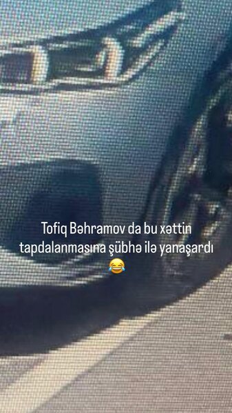 Turaldan cəriməyə etiraz: 'Maşını xətkeşlə sürmək lazımdır?