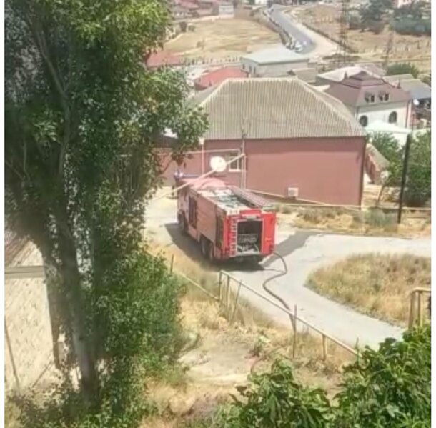 Bakıda fərdi yaşayış evində yanğın oldu - FOTO