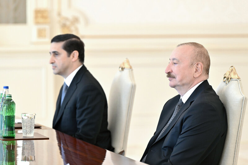İlham Əliyev Türkiyənin ədliyyə nazirini qəbul etdi