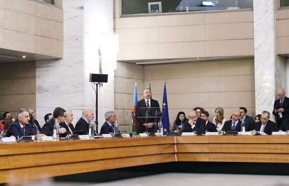 Romada Azərbaycan-İtaliya biznes forumu keçirilib - YENİLƏNİB + FOTO/VİDEO