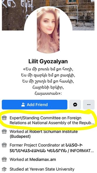 Ermənistan parlamentinin əməkdaşı azərbaycanlı deputatı ölümlə hədələyir – FOTO