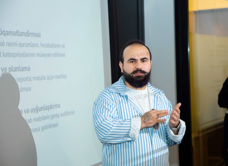 Azərsun Holdinq' jurnalistlər üçün süni intellekt mövzusunda təlim təşkil edib - FOTOLAR