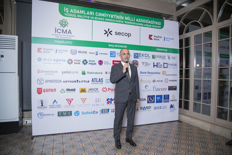 İCMA-nın təşəbbüsü ilə hüquq, maliyyə və biznes konsultasiyası sektoru üzrə görüş keçirilib