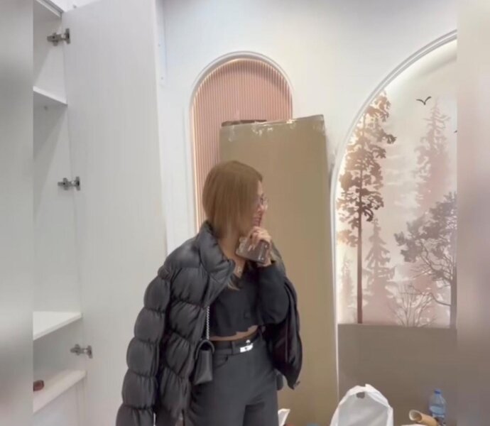 Aysun yeni evinə köçdü - FOTOLAR