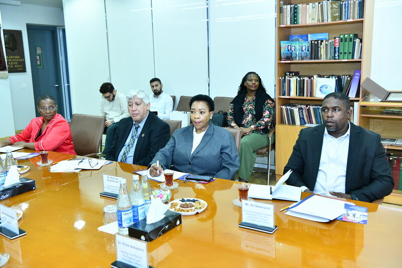 Cənubi Afrika Respublikasının Ali Təhsil və Təlim Nazirliyinin nümayəndə heyəti ADNSU-da - FOTOLAR