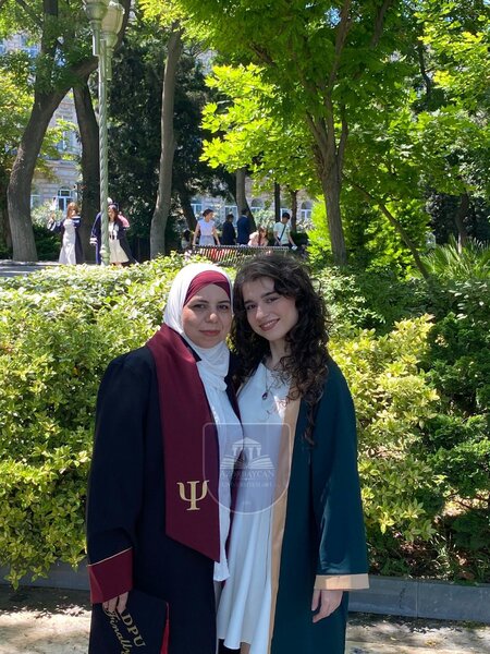 Ana-bala birlikdə məzun oldu - Foto
