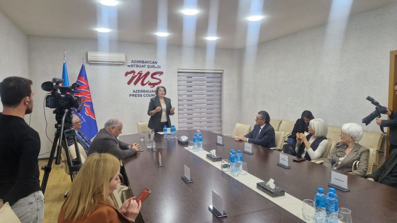 Mətbuat Şurasının Dil Komissiyasının genişləndirilmiş iclası keçirilib - FOTOLAR