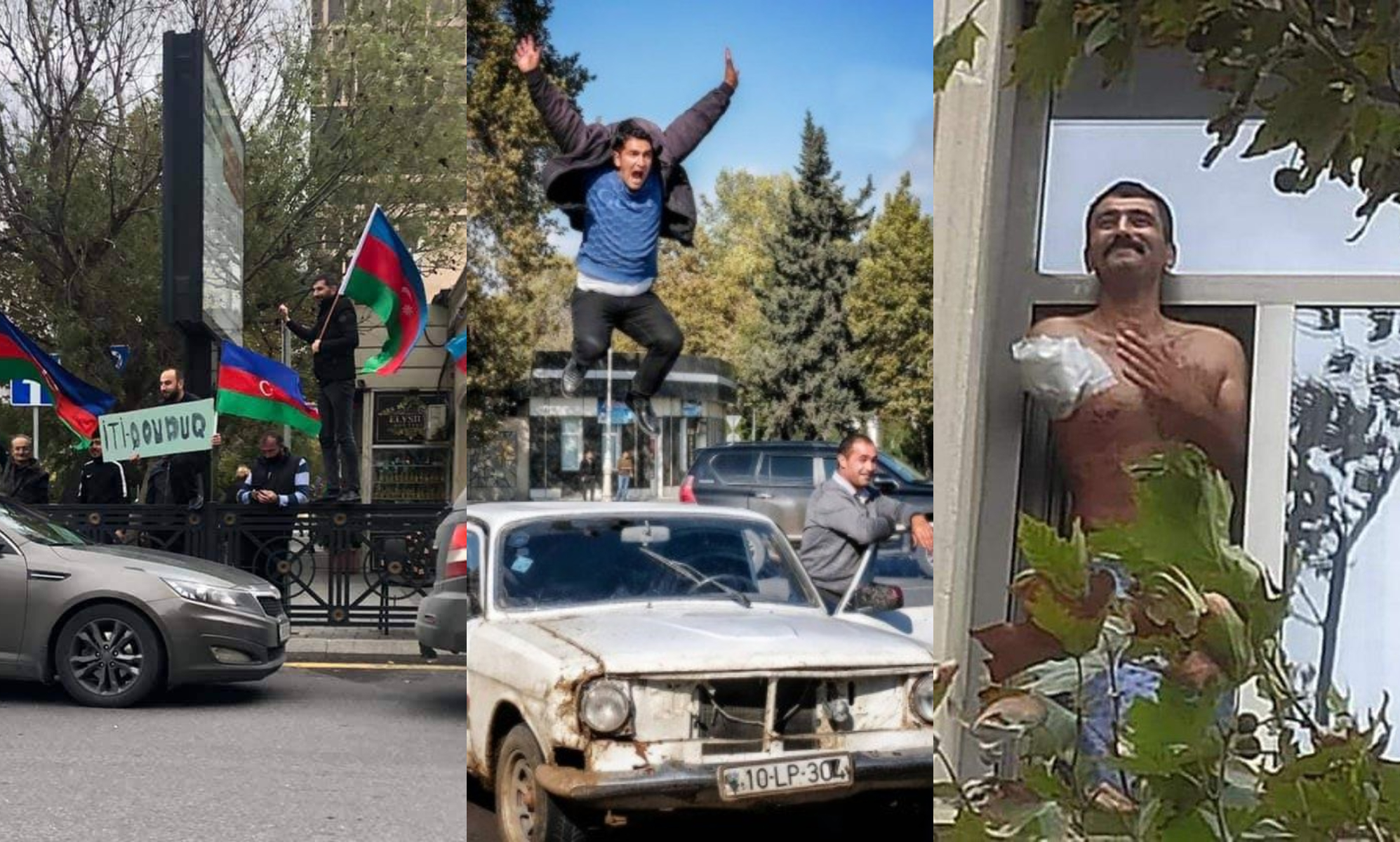 Azərbaycan sevinc içindədir - FOTO