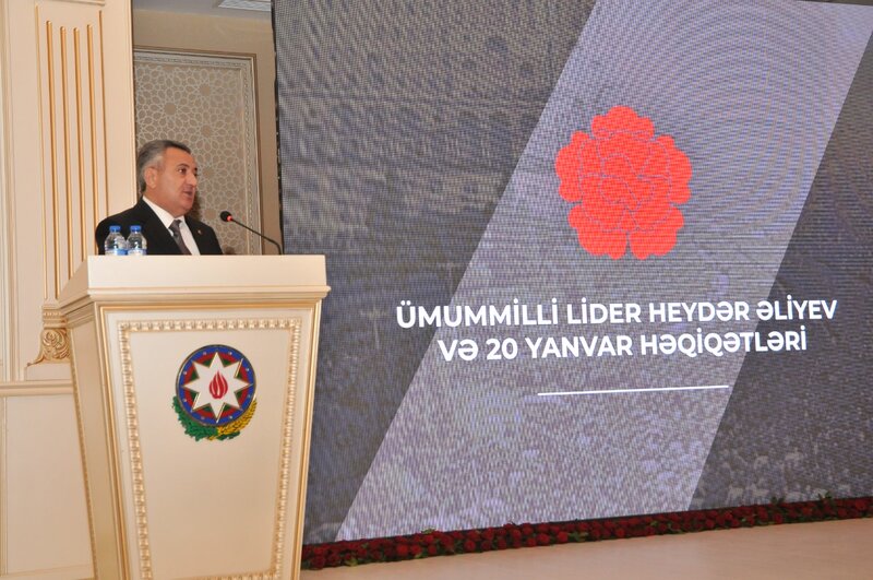 Abşeronda rayonunda 20 Yanvar şəhidlərinin xatirəsi anılmışdır - FOTOLAR
