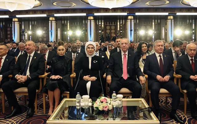 Mərasimdən sonra Əminə Ərdoğandan paylaşım