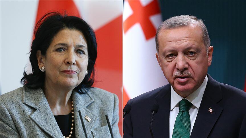 Türkiyə və Gürcüstan prezidentləri arasında telefon danışığı oldu