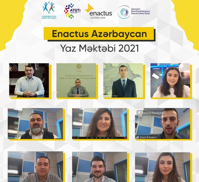 Enactus Azərbaycan 2021-ci il "Yaz Məktəbi" layihəsi uğurla başa çatıb