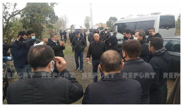 Türk Şurasının yüksək vəzifəli rəsmiləri Ağdam Cümə məscidinə baxıblar – YENİLƏNİB + FOTO