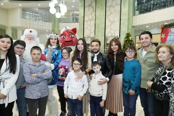 Leyla Əliyeva daun sindromlu uşaqlar üçün təşkil olunan şənlikdə iştirak edib - FOTO