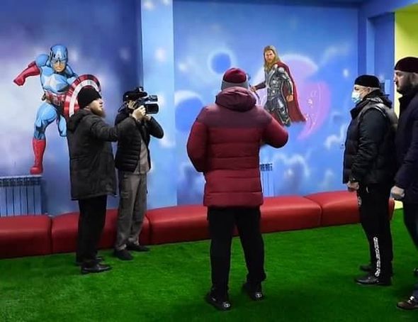 Uşaq oyun mərkəzi Kadırovun qeyri-adi istəyini yerinə yetirdi – FOTO/VİDEO