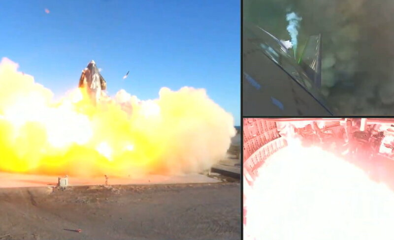 İlon Maskın "Starship" raketi sınaqlar zamanı partladı - VİDEO