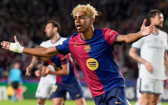 Lamin Yamal Avropada ən yaxşı seçildi