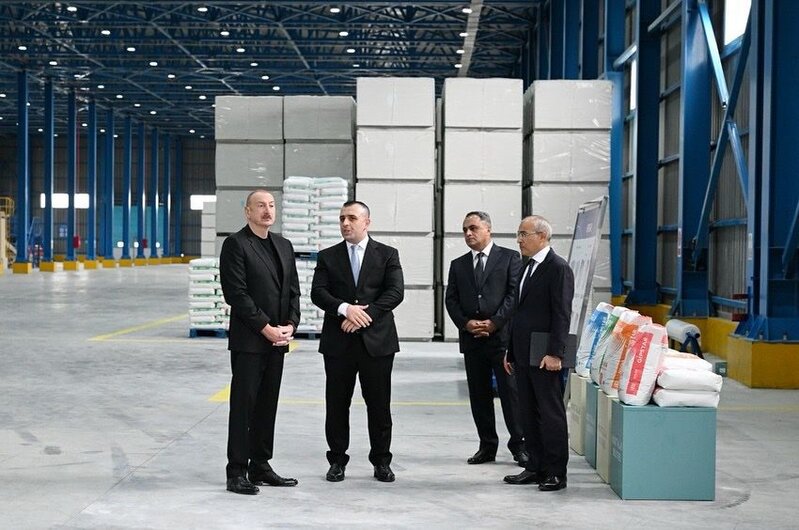 Prezident Goranboyda açılış etdi - Fotolar