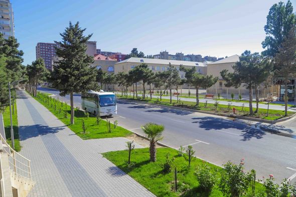 Xətai rayonu görkəmini dəyişir - FOTO/VİDEO