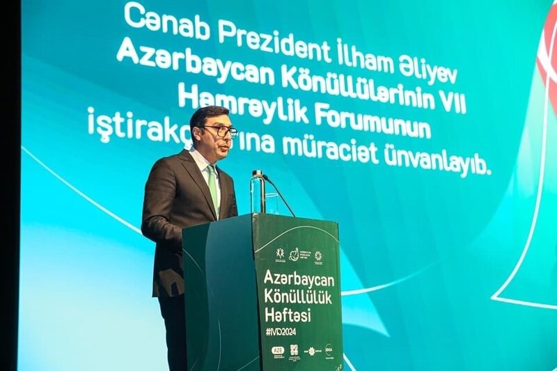 Azərbaycan Könüllülərinin VII Həmrəylik Forumu baş tutub