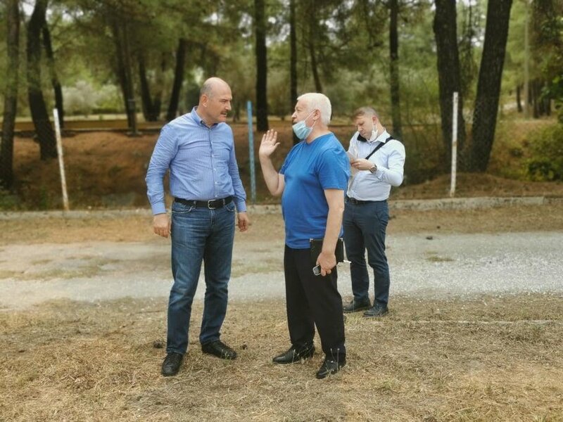 Süleyman Soylu və Etibar Mirzəyev Muğlada - FOTO