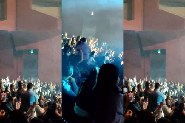 Yalının Bakıdakı konsertində azərbaycanlı gənc sevgilisinə evlənmə təklif etdi - VİDEO