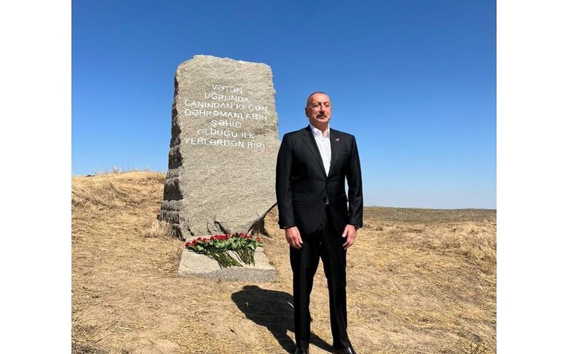 Prezident İlham Əliyev Füzuliyə getdi