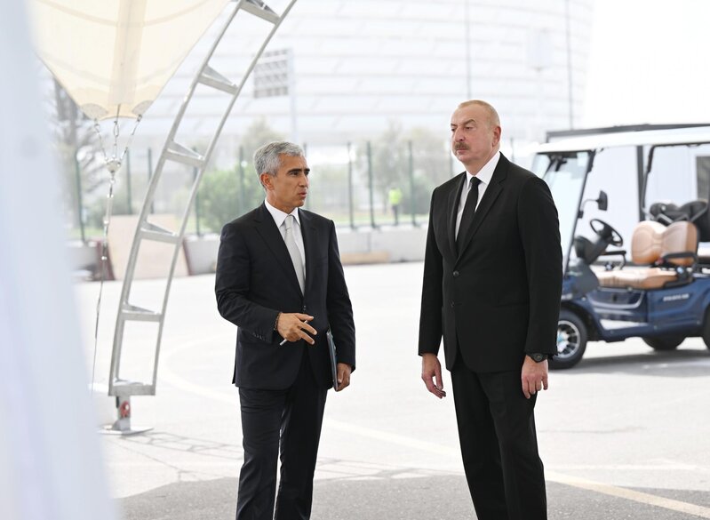 Prezident Bakı Olimpiya Stadionunda - FOTOLAR